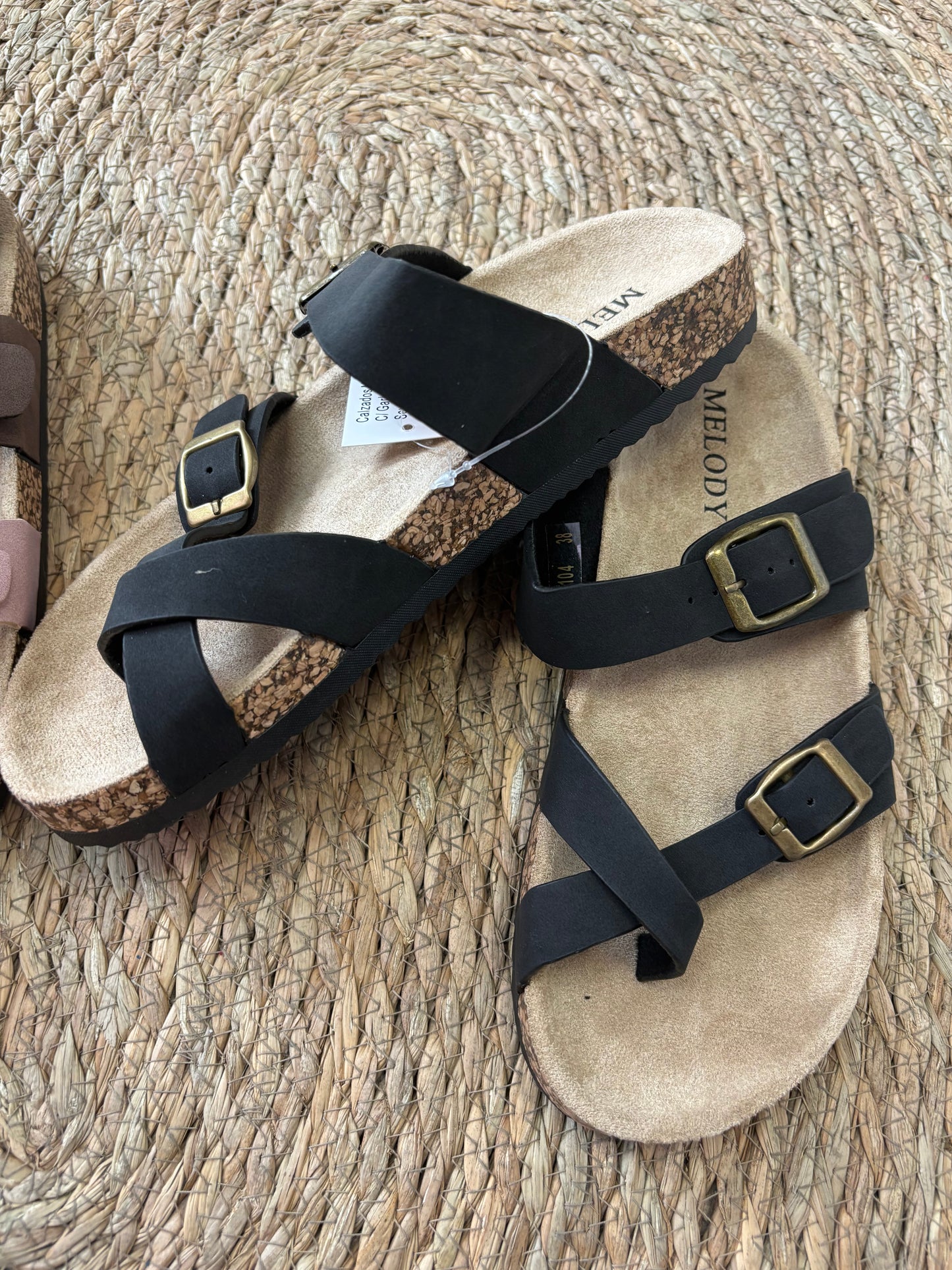 Sandalias triple