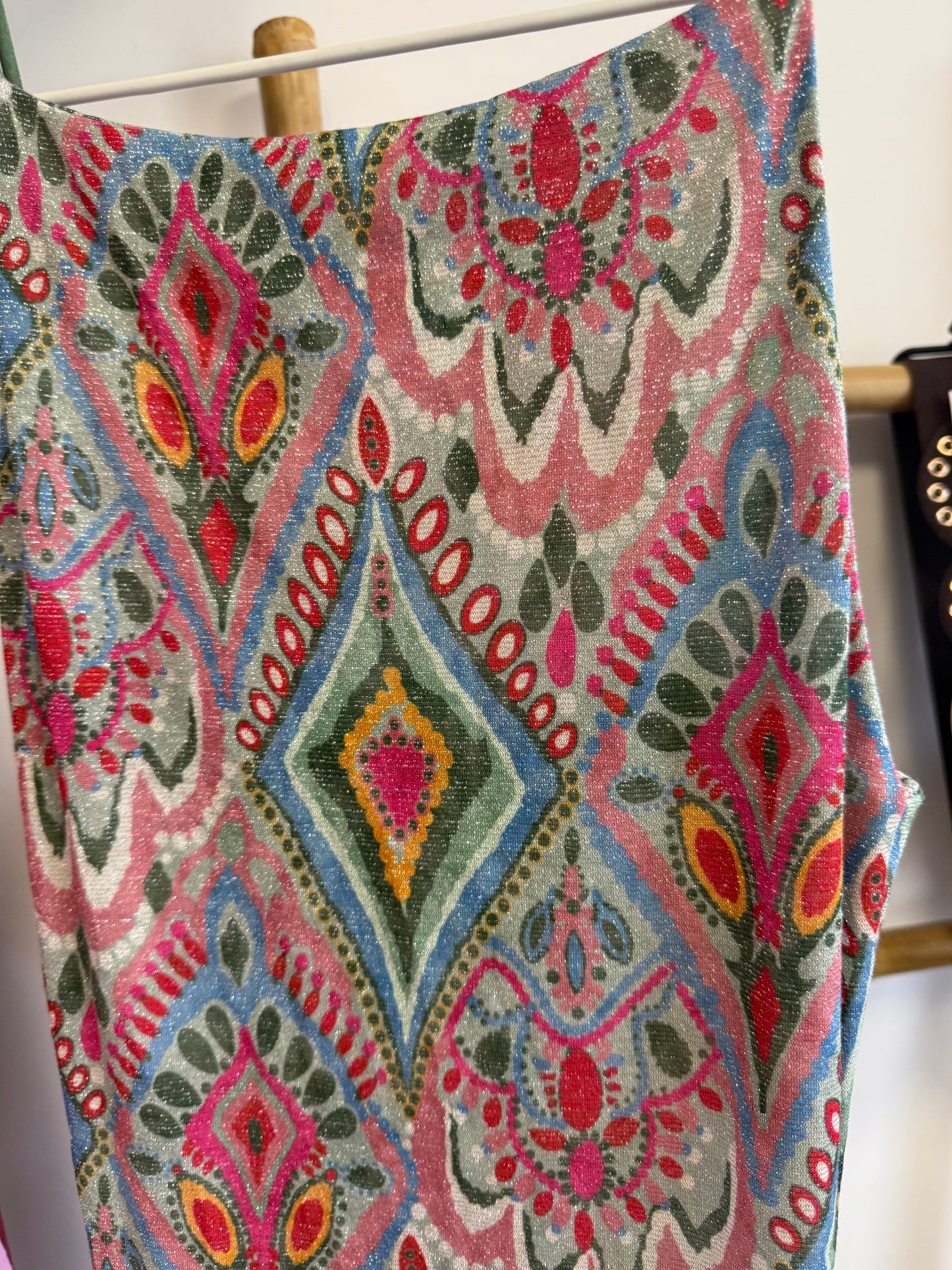 Vestido brillo colores