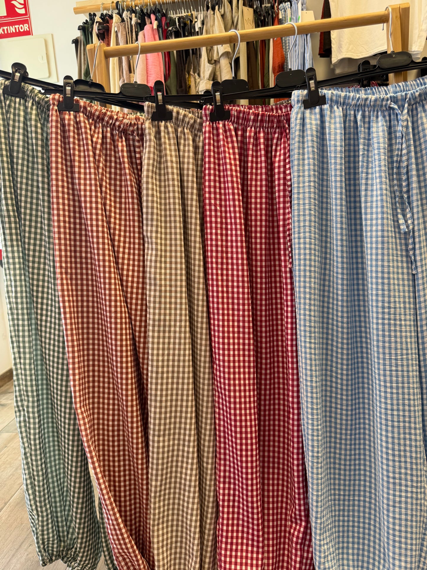 Pantalón Vichy