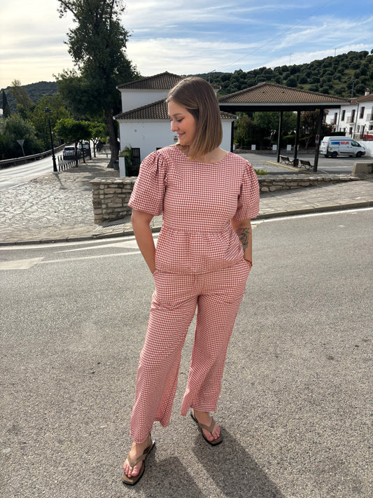 Blusa Vichy