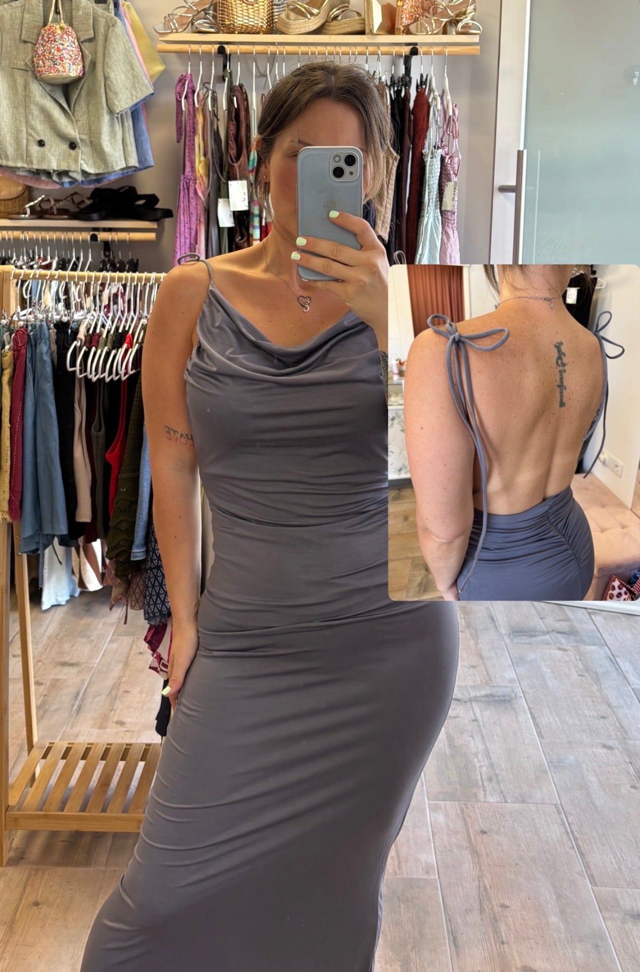 Vestido gris