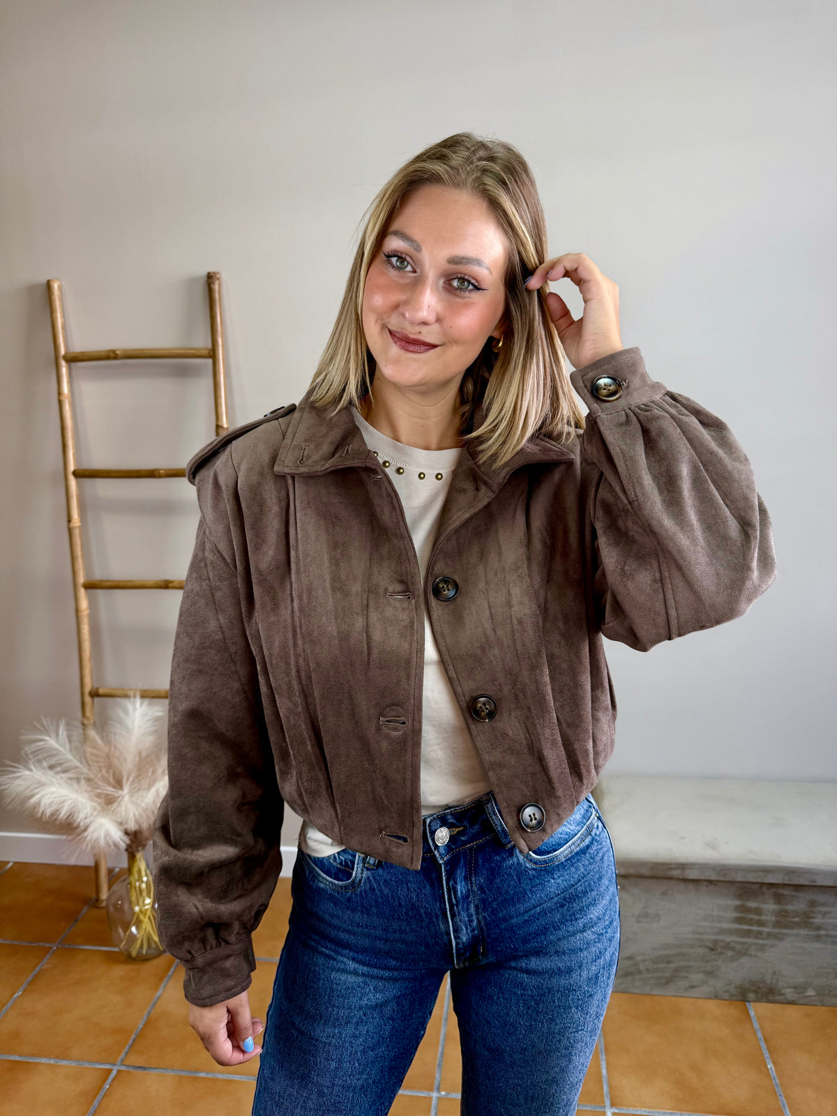Chaqueta Antelina