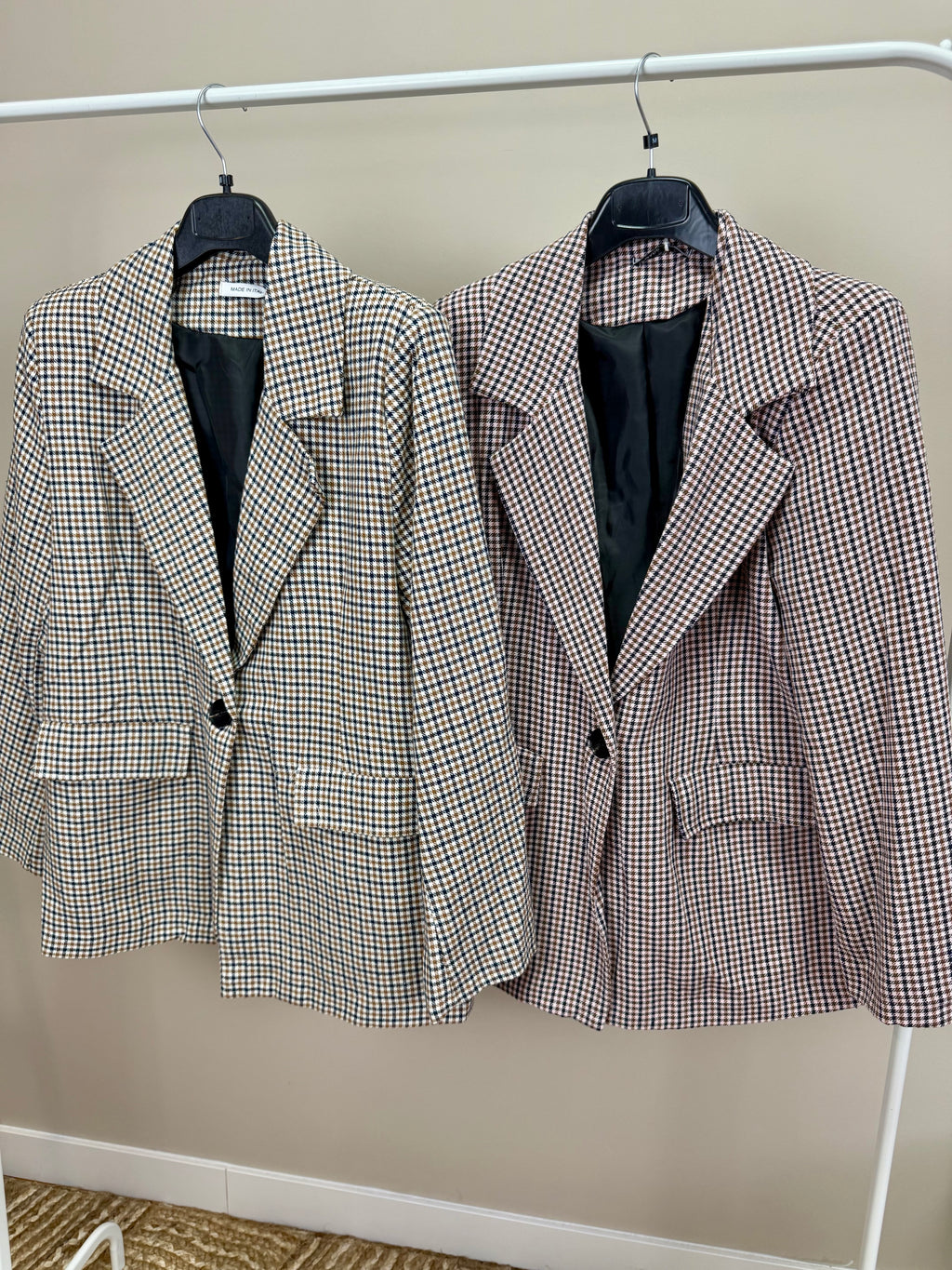 Blazer cuadritos