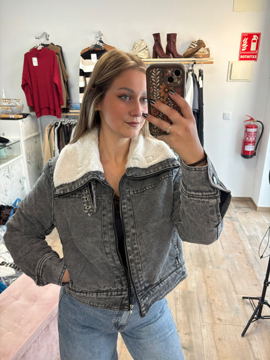 Chaqueta vaquera borreguito