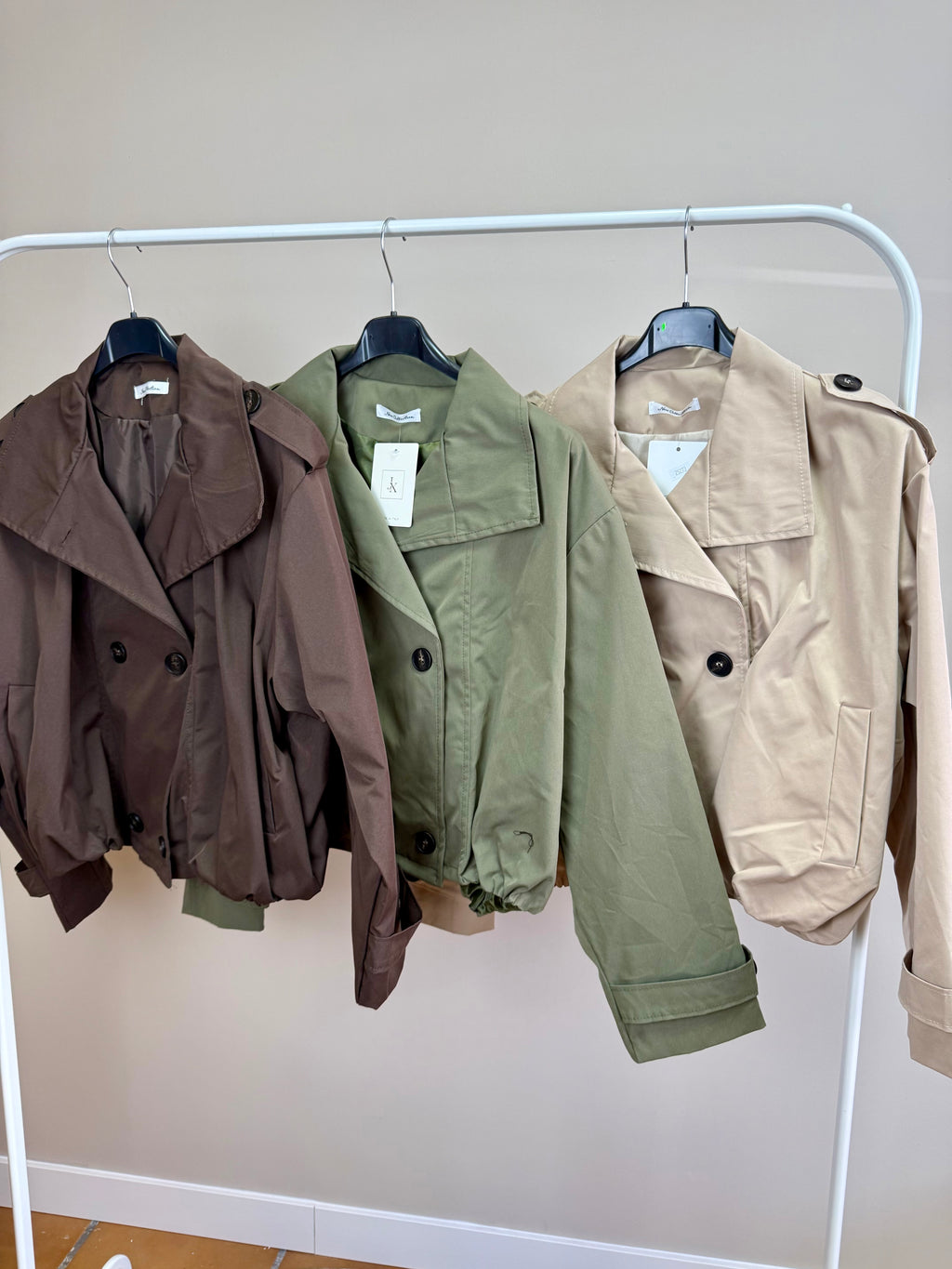 Bomber gabardina