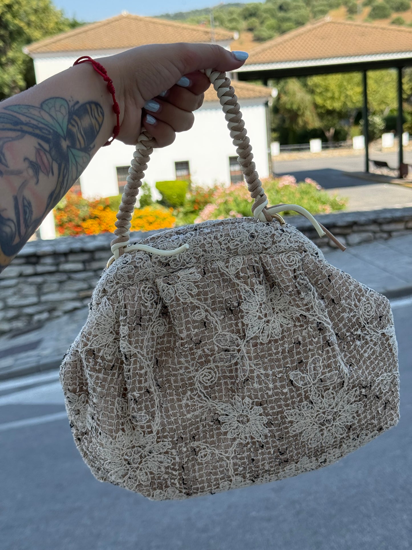 Bolso red flor