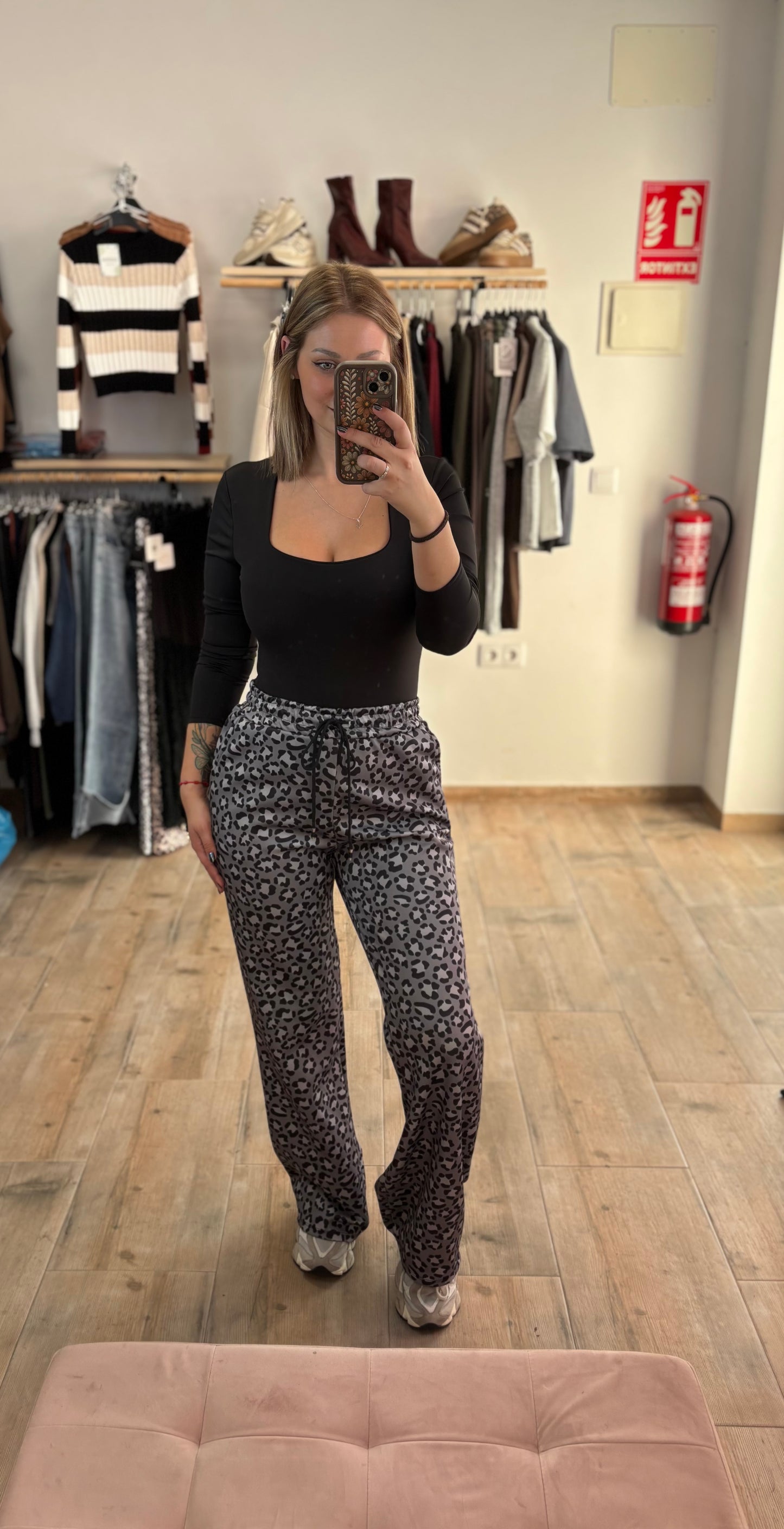 Pantalón chandal print