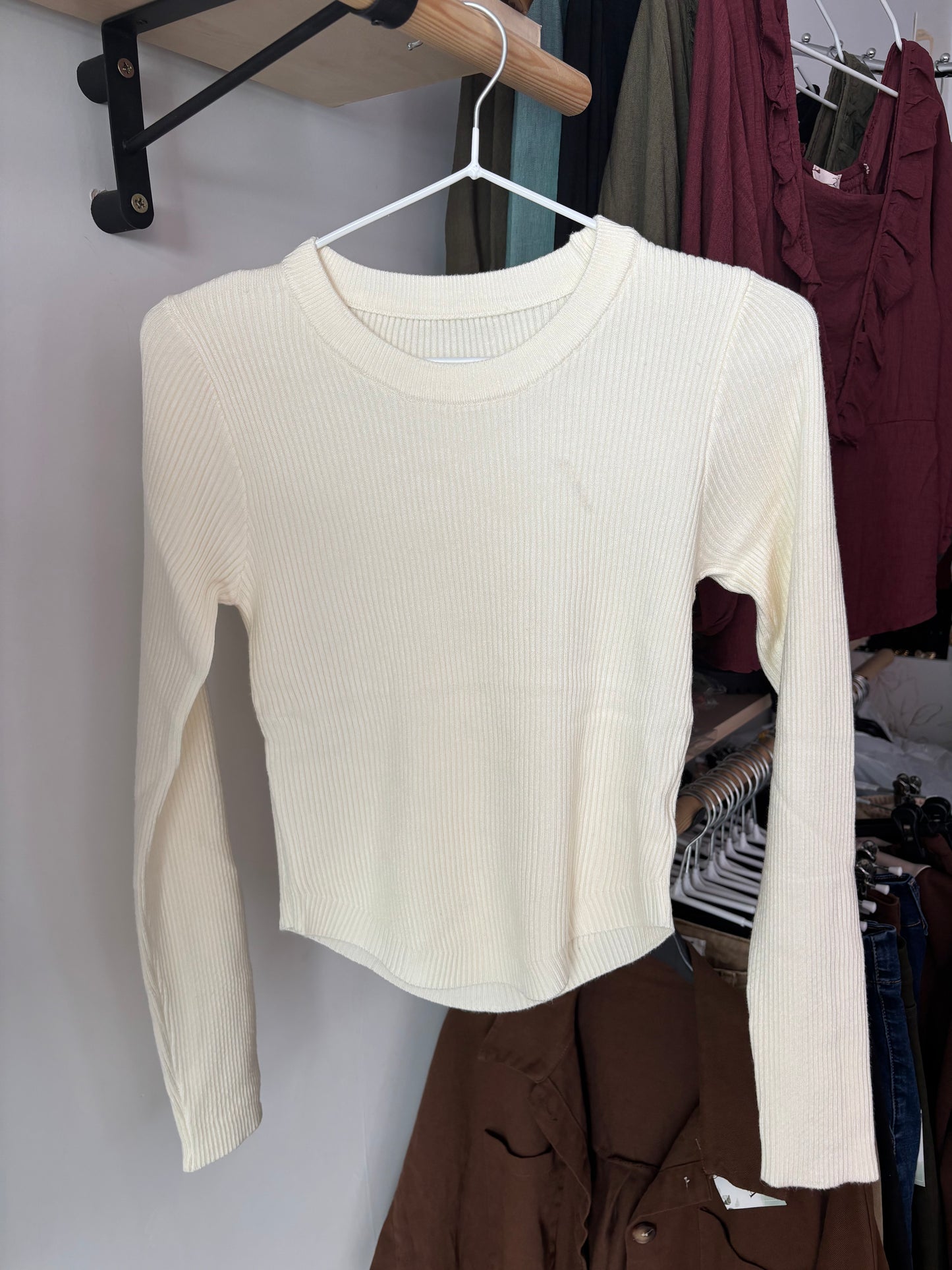 Camiseta básica canalé