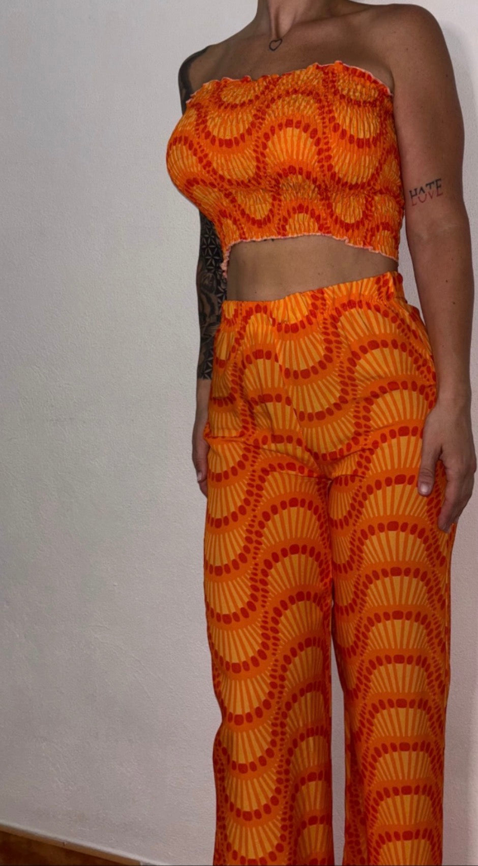 Conjunto naranja