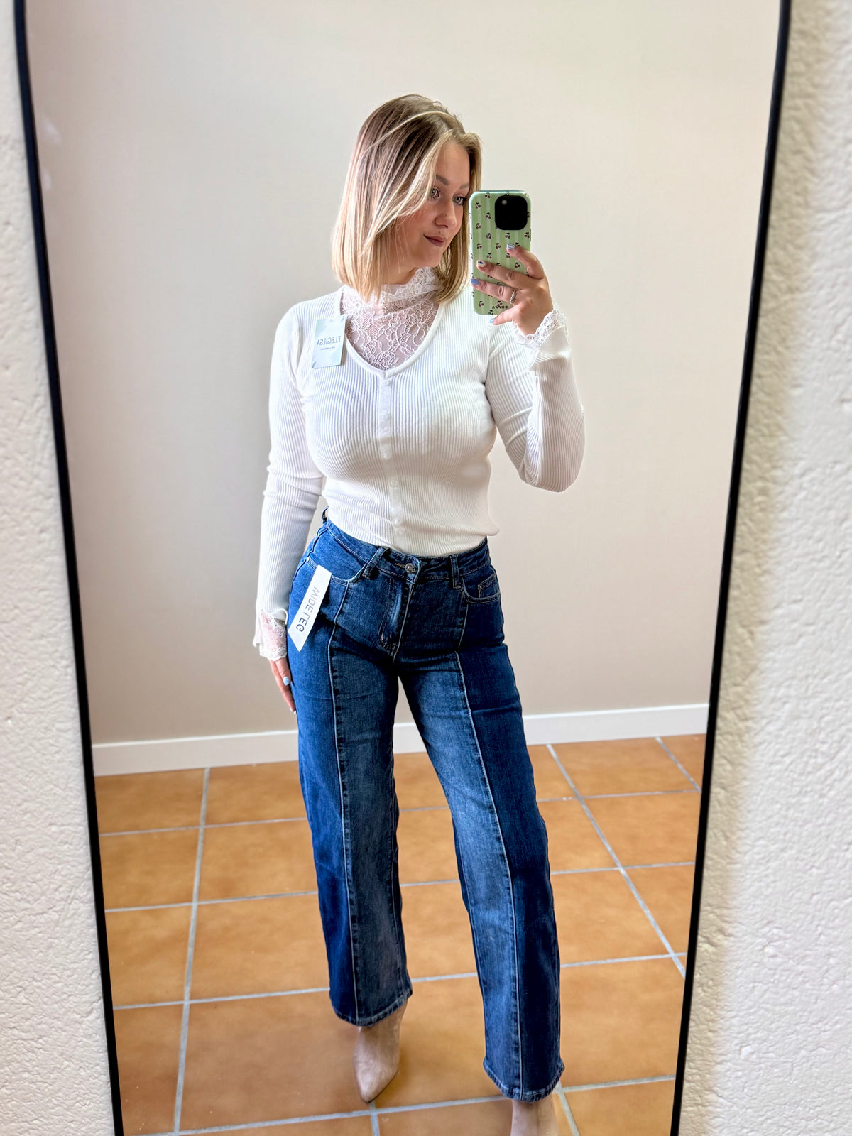 Jeans bicolor