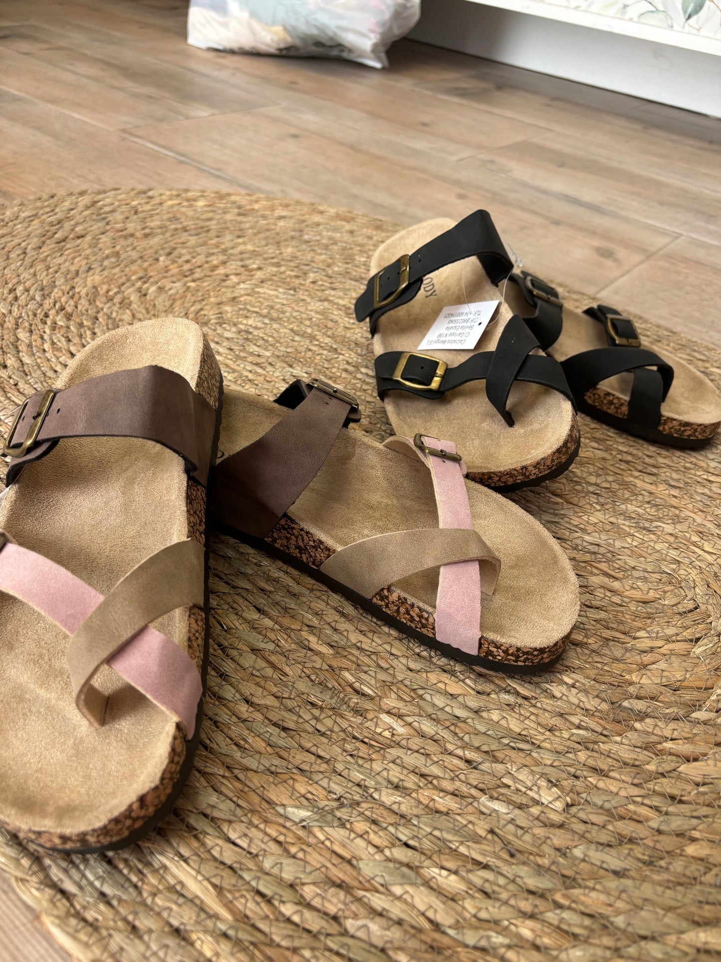 Sandalias triple