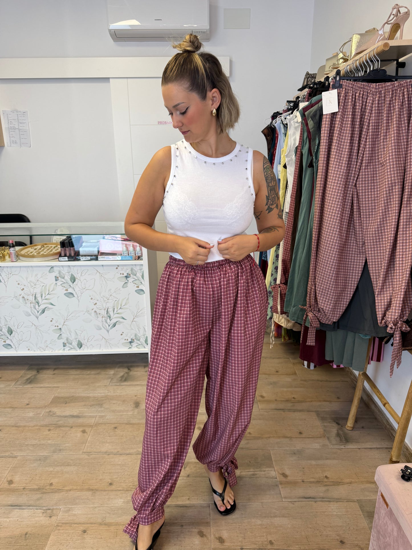 Pantalón lazada