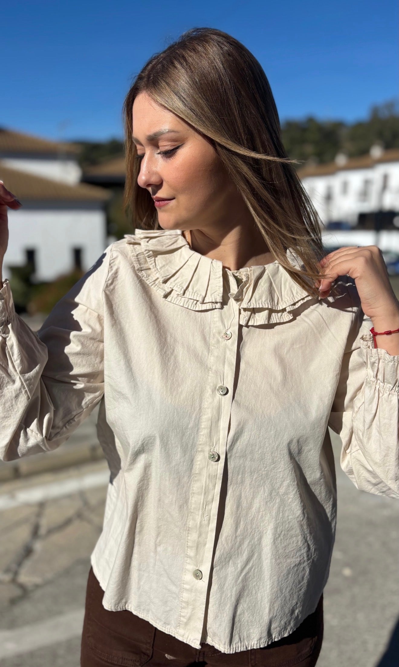 Camisa beige