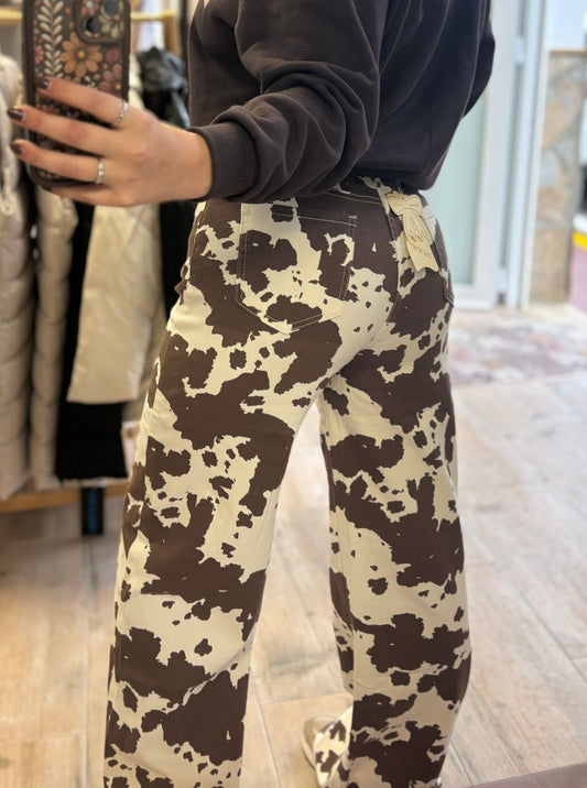 Pantalón vaquero vaca