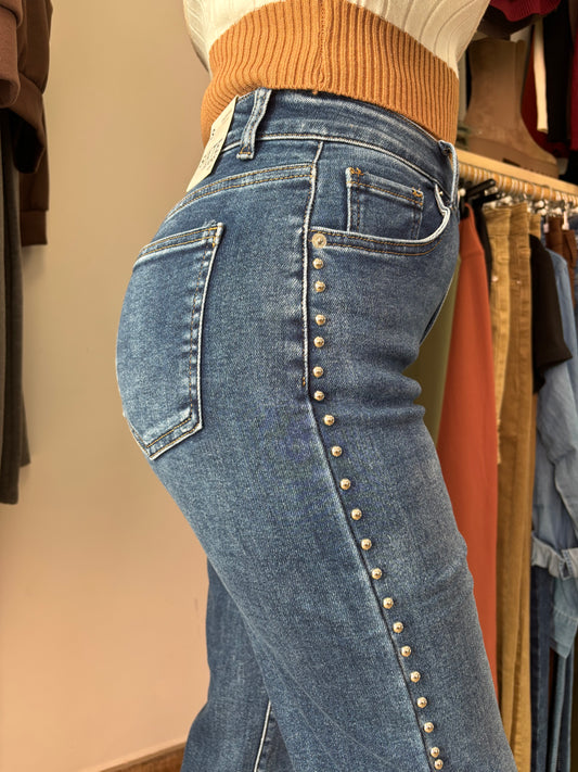 Pantalón Vaquero Tachuelas