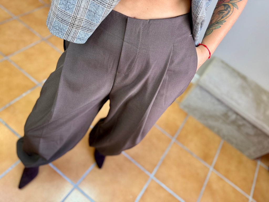 Pantalón boho pinzas