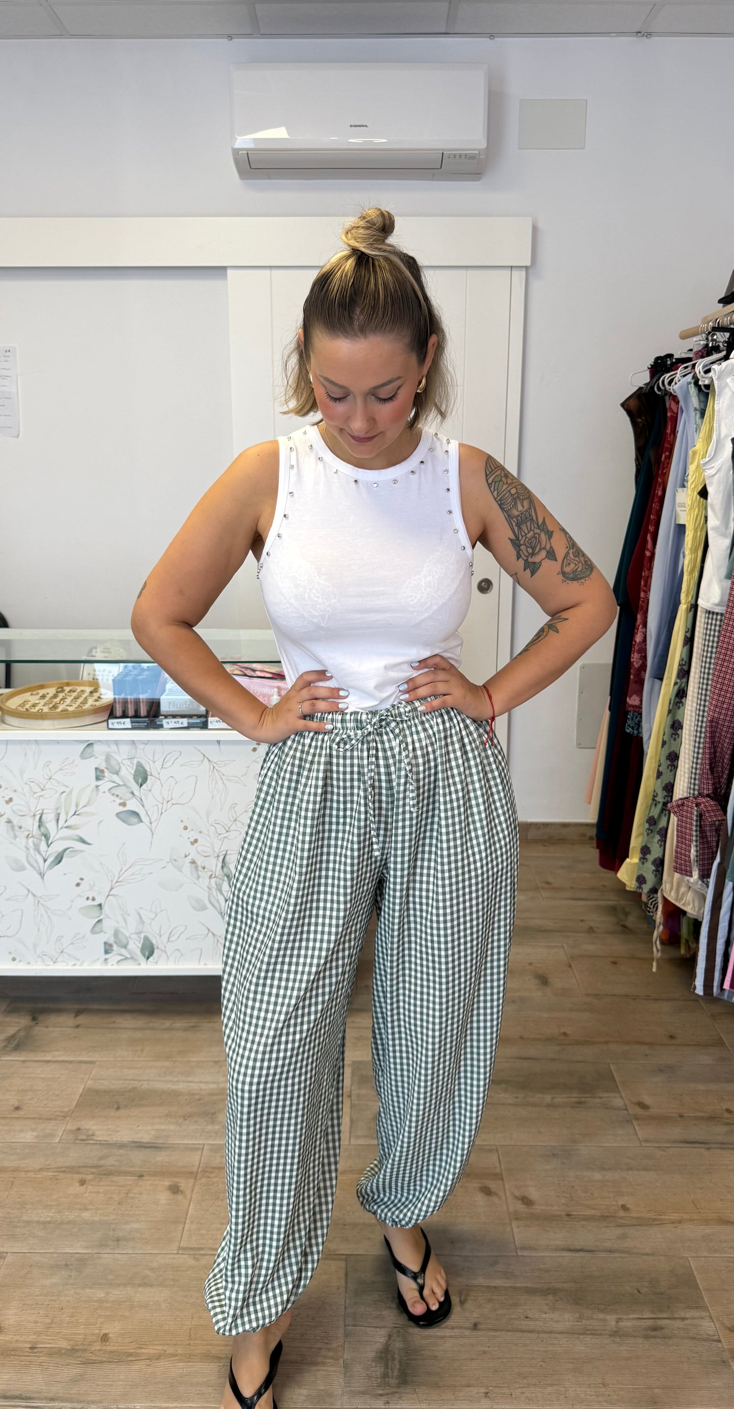 Pantalón Vichy