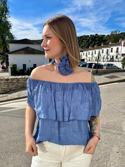 Blusa flor