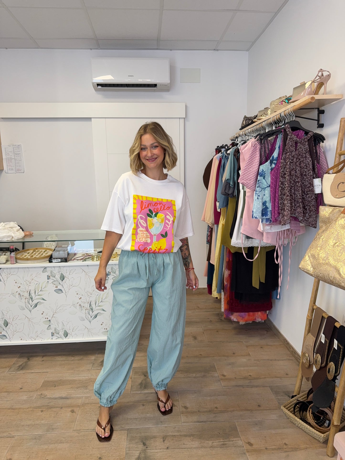 Pantalón Vichy