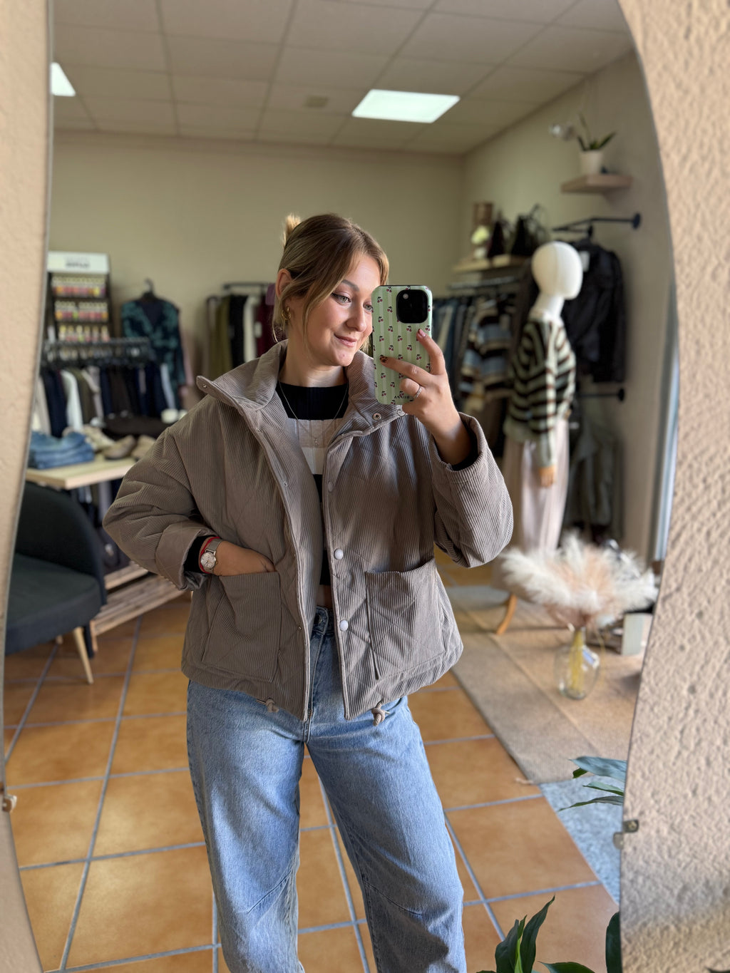 Chaqueta pana