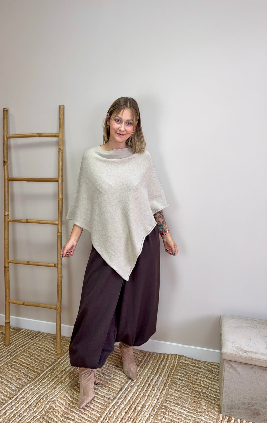 Poncho punto