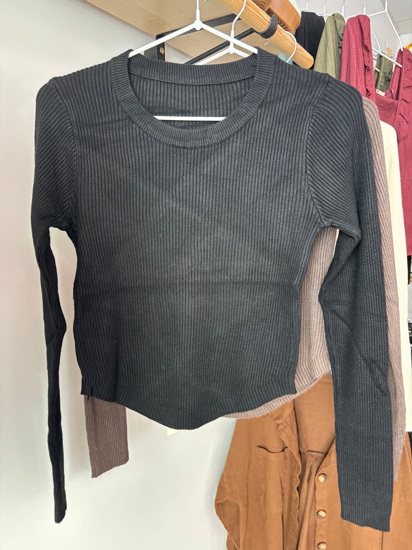 Camiseta básica canalé