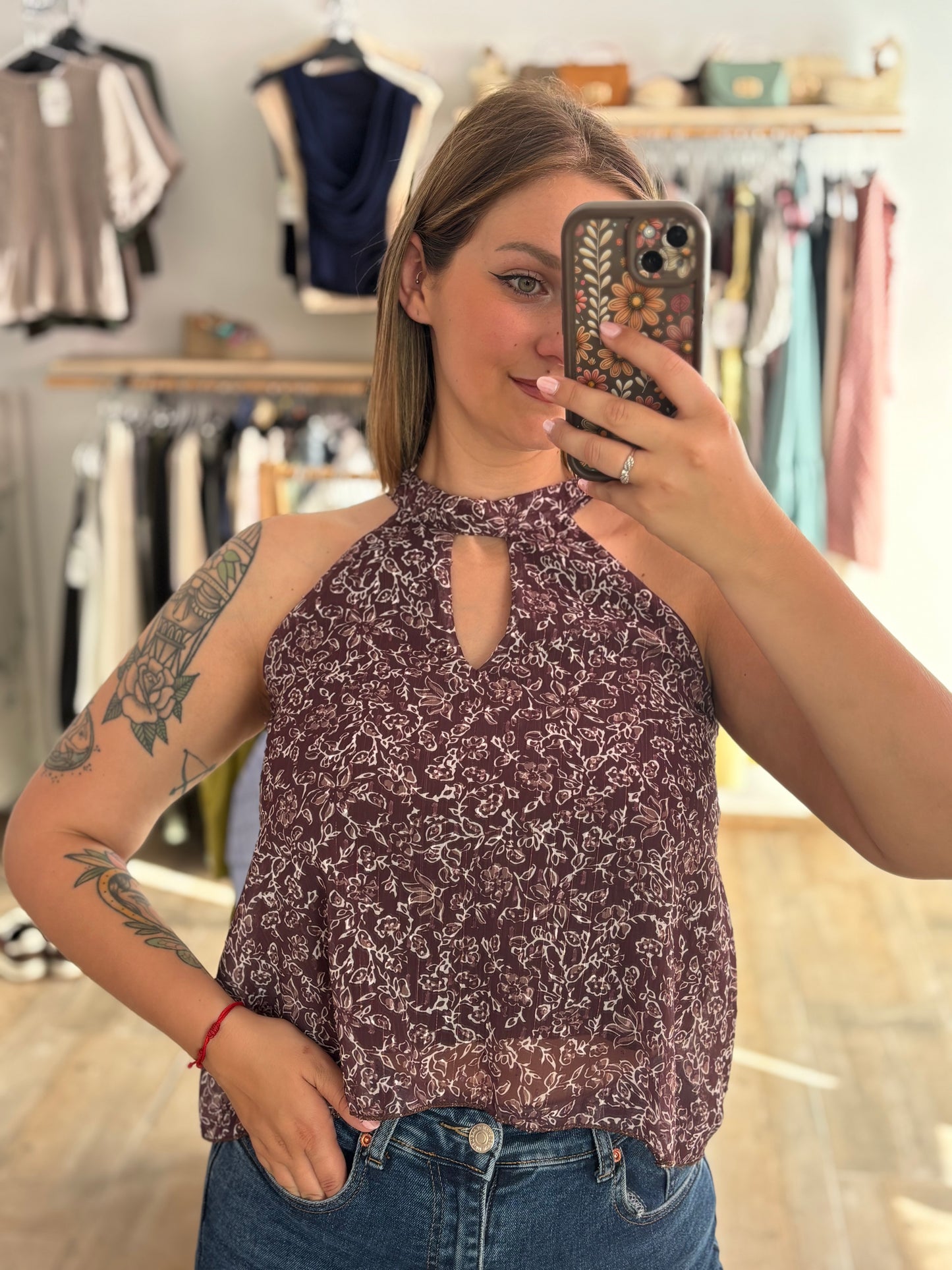 Blusa estampada