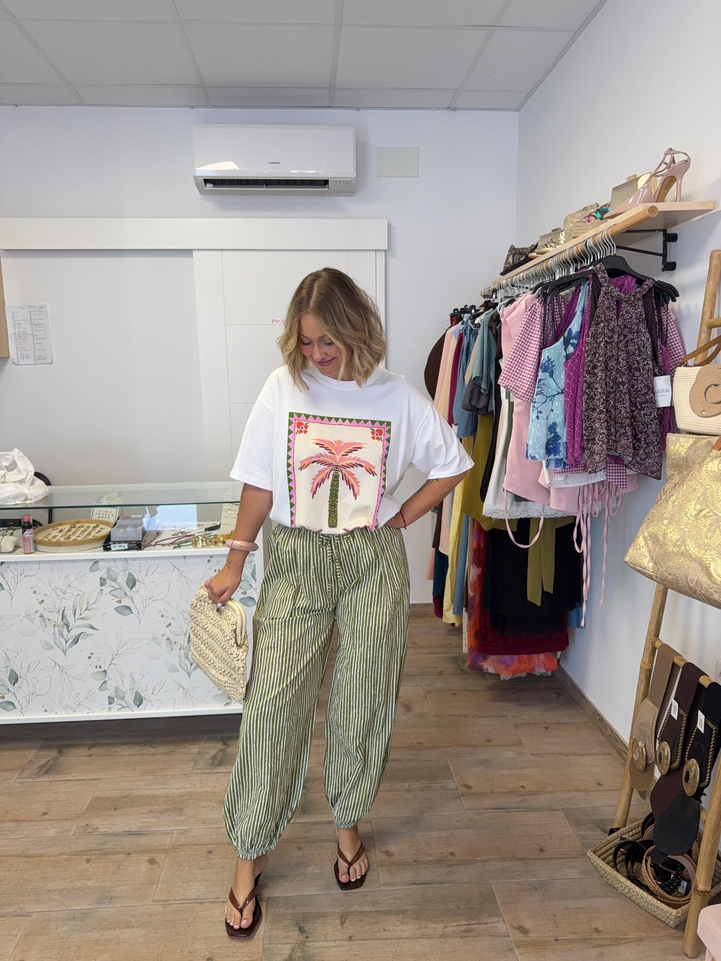 Pantalón rayas