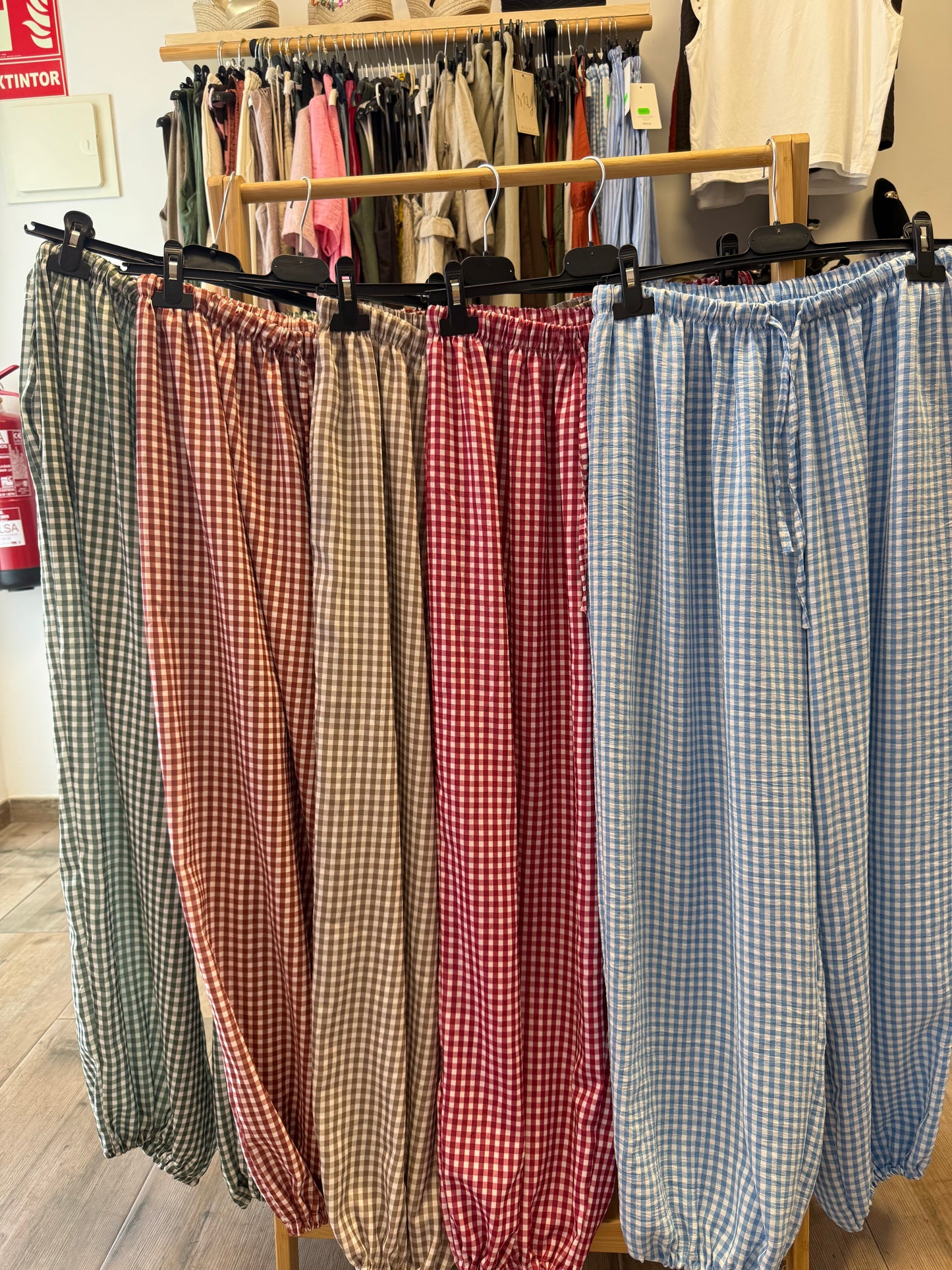 Pantalón Vichy