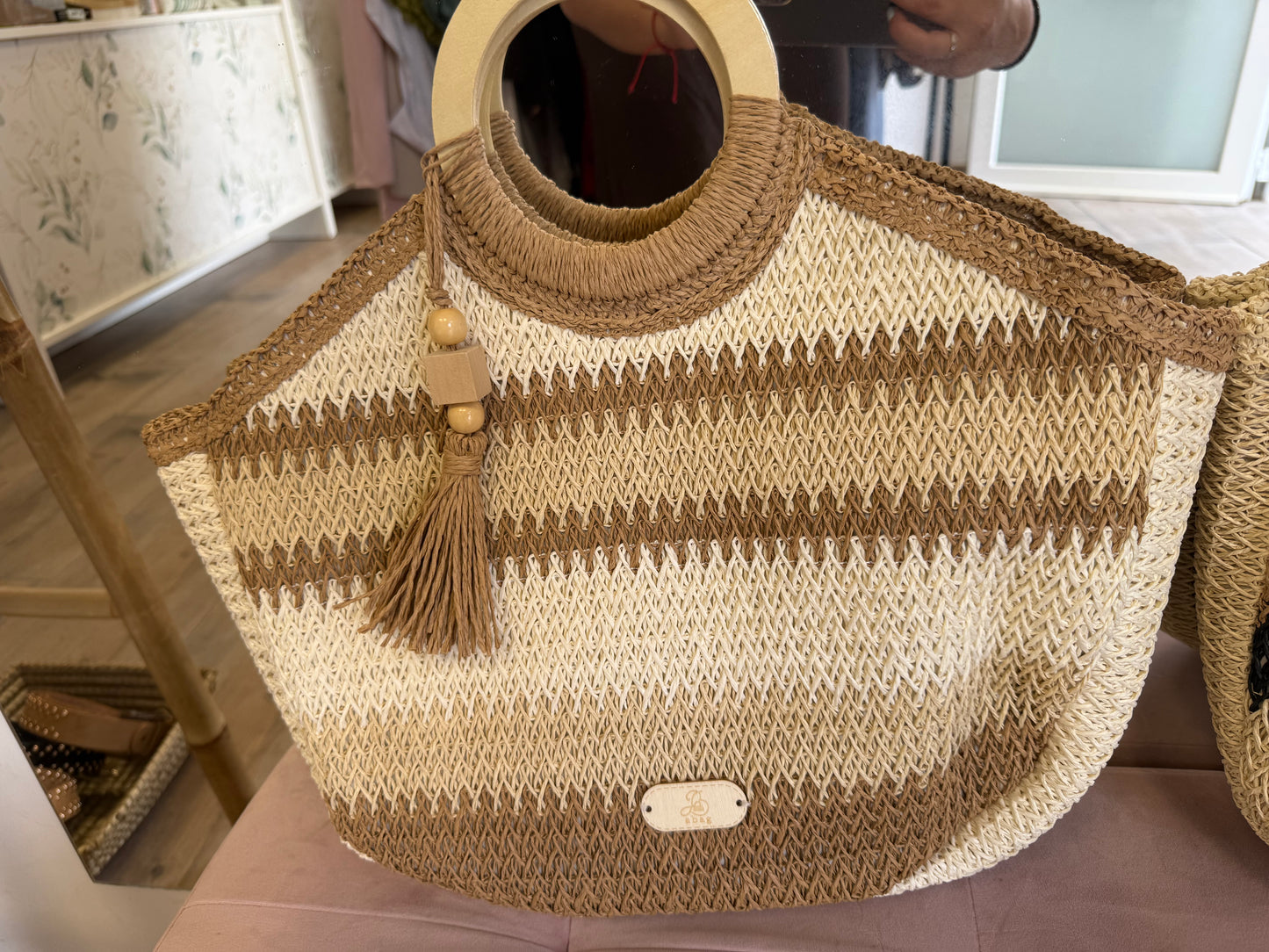 Cesta mimbre