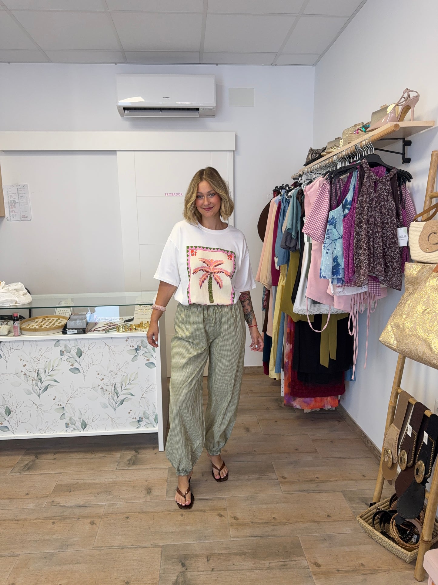 Pantalón Vichy