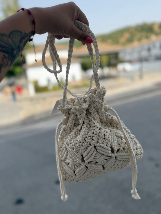 Bolso macramé