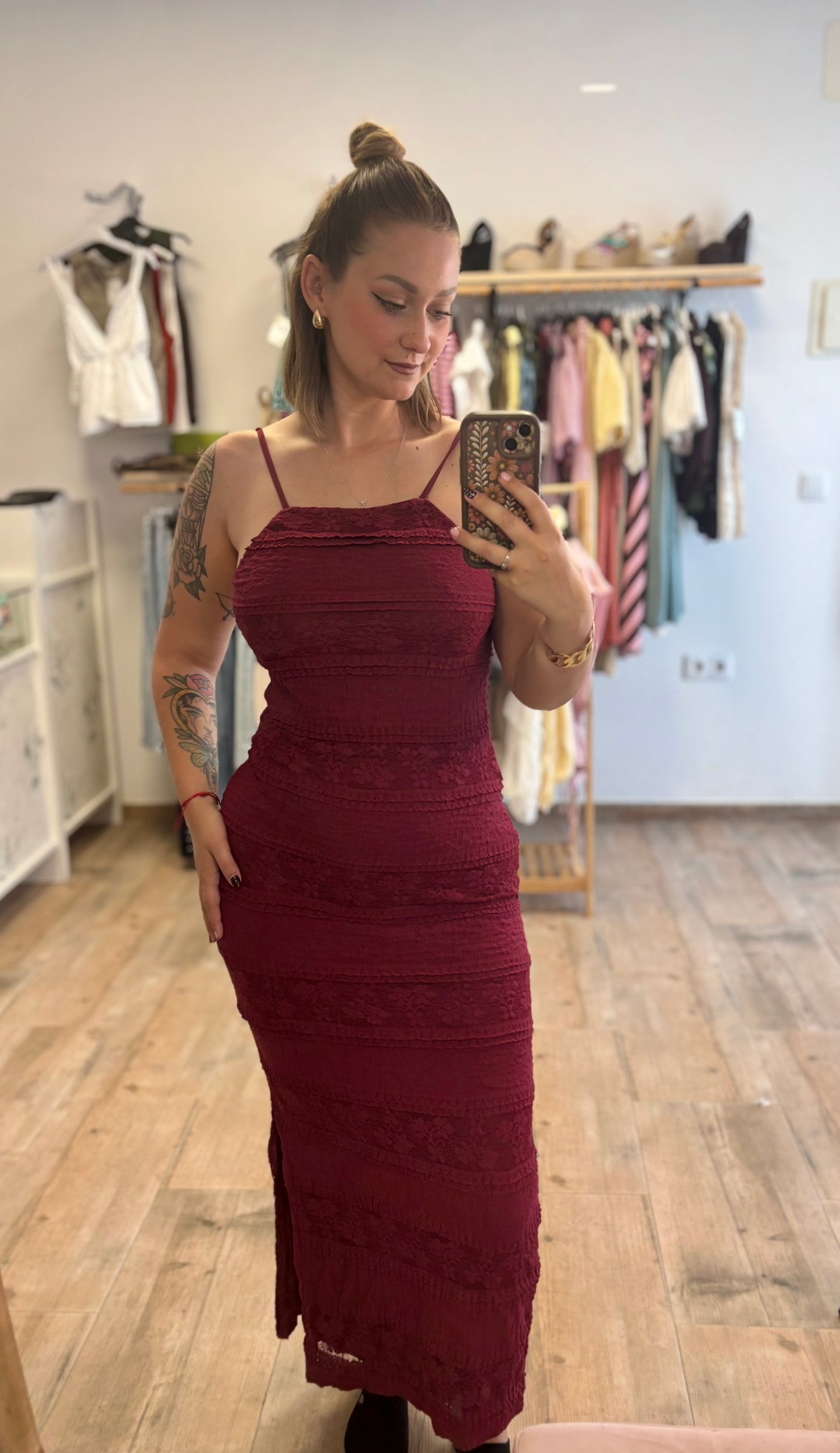 Vestido tinto