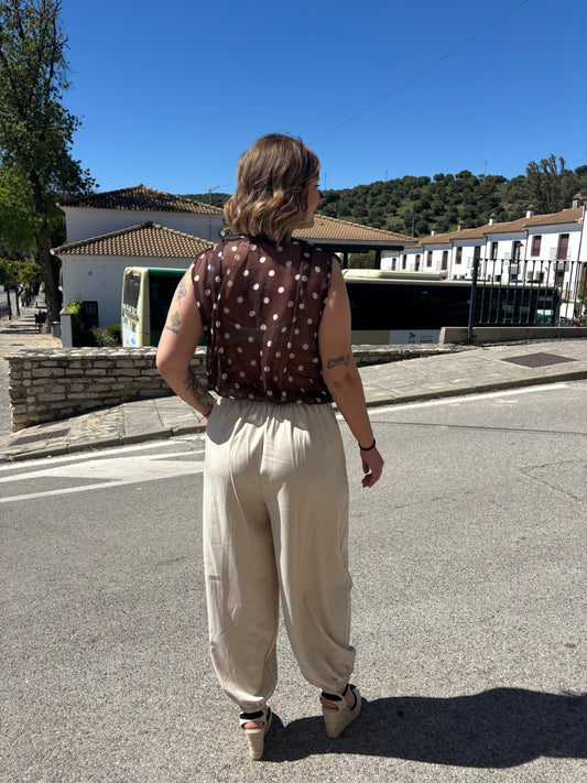 Pantalón ballom pinza