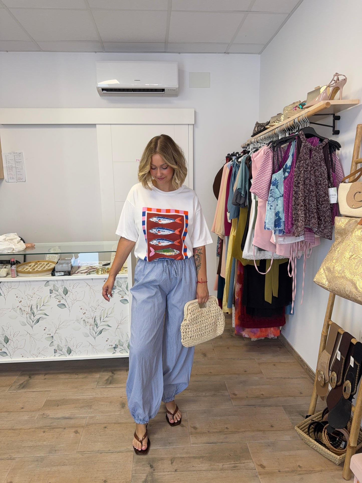 Pantalón Vichy