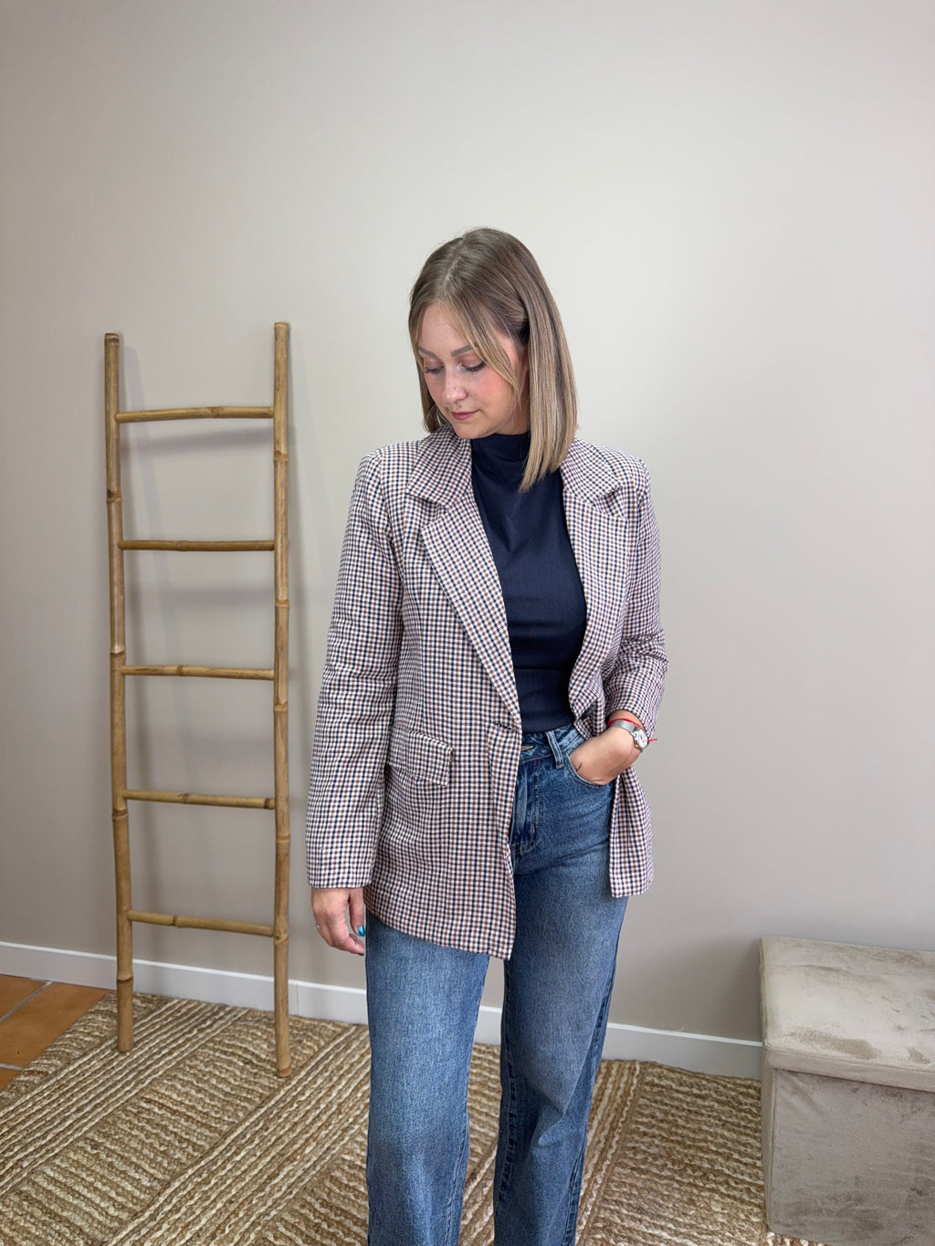 Blazer cuadritos