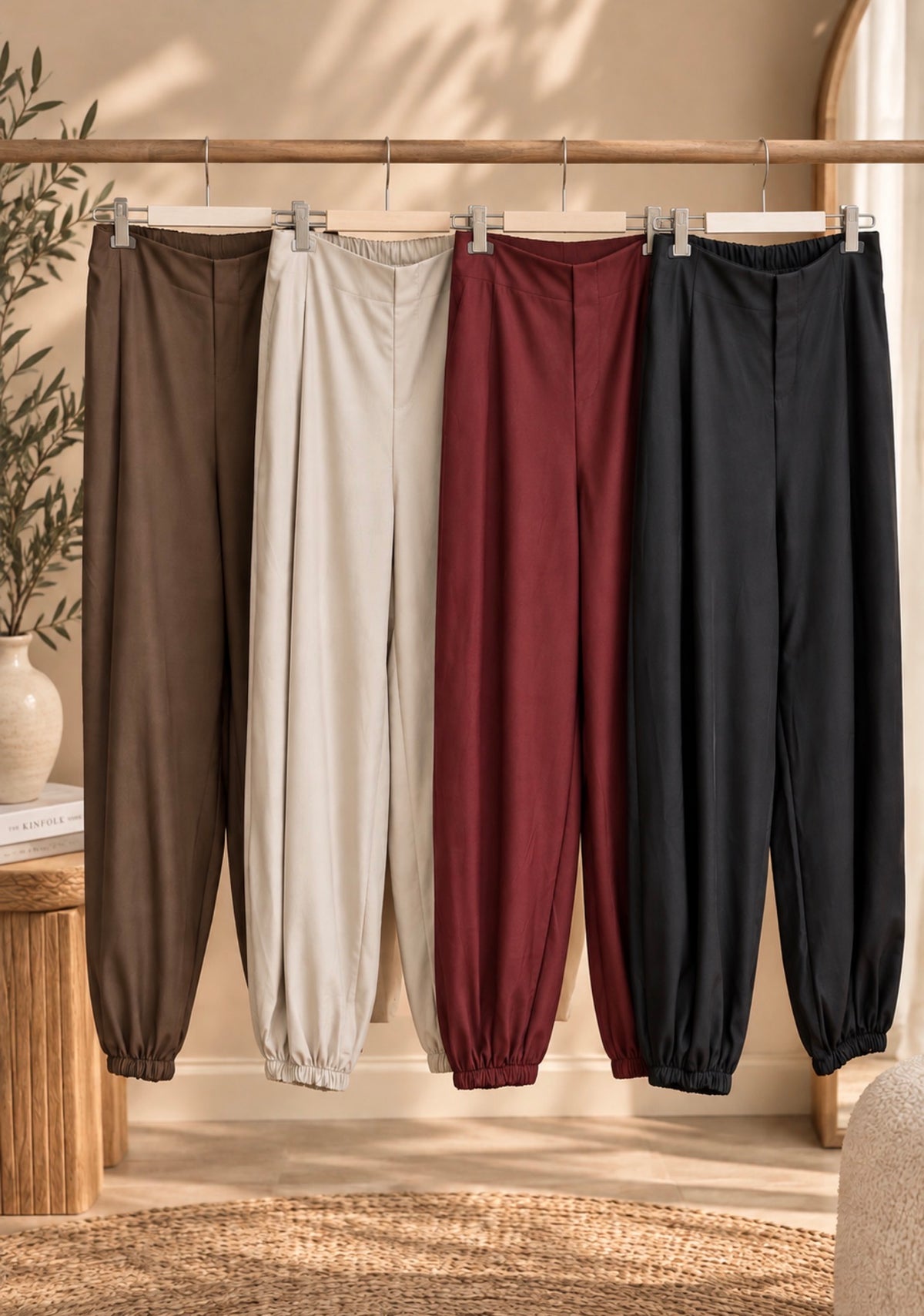 Pantalón boho pinzas