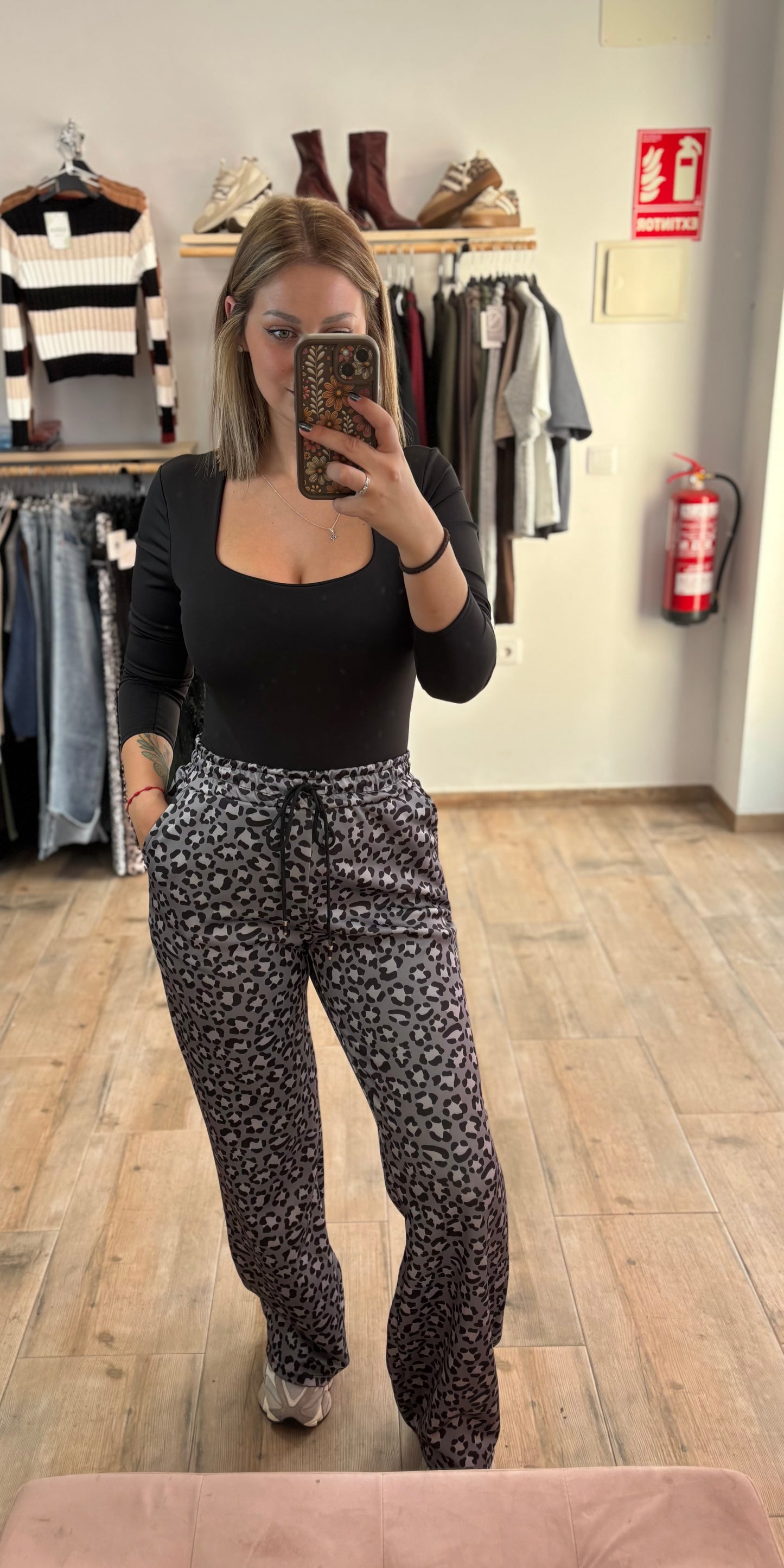 Pantalón chandal print