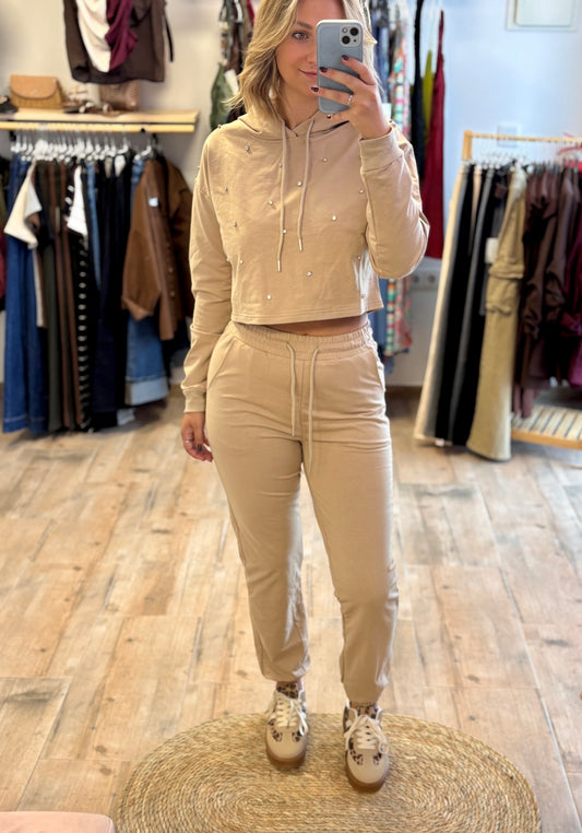 Conjunto chandal brillo