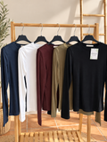 Camisetas básica algodón/licra