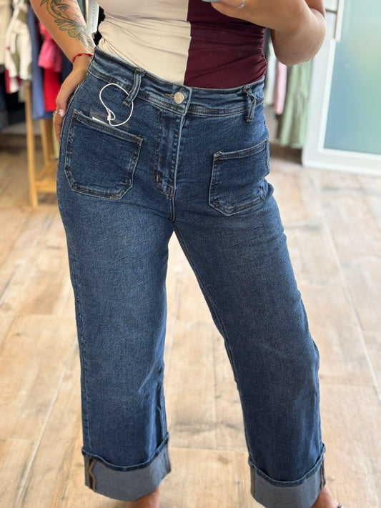 Pantalon vaquero doble